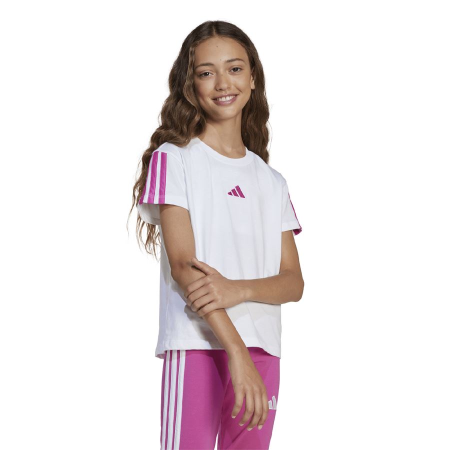 T-shirt manica corta 3 Stripes da bambina Adidas | JN6494X